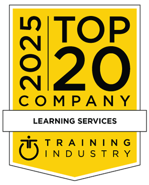 2024 Top 20 Training Industry Company - Learning Services