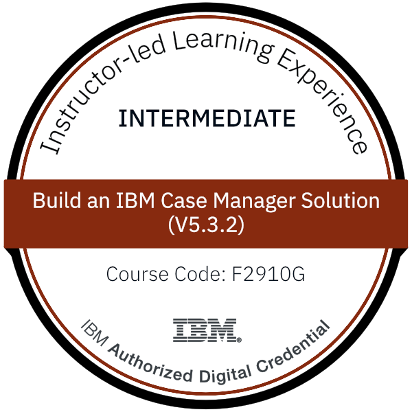 Report Studio Foundation IBM Digital Badge