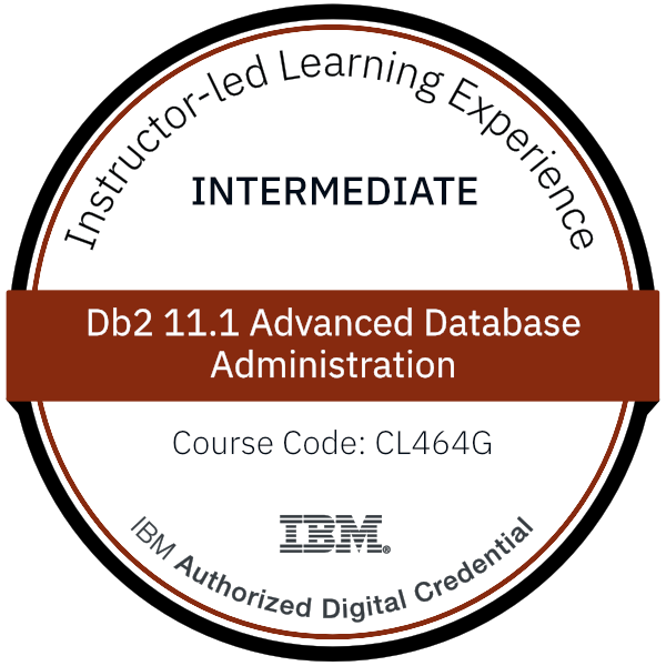 Db2 11.1 Advanced Database Administration - Code: CL464G