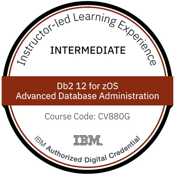 Db2 12 for zOS Advanced Database Administration: CV880G