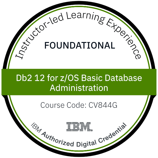 Report Studio Foundation IBM Digital Badge