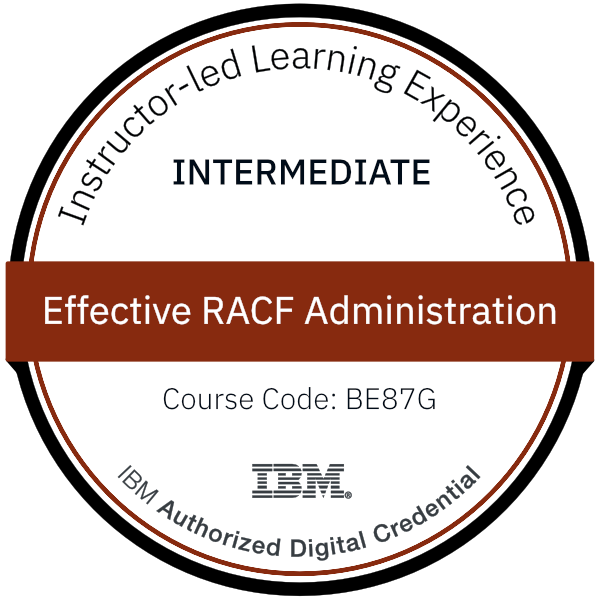 Effective RACF Administration - Code: BE87G