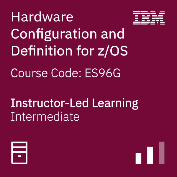 Hardware Configuration and Definition (HCD) for z/OS - Code: ES96G