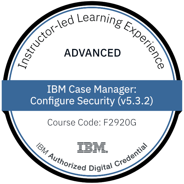 Report Studio Foundation IBM Digital Badge