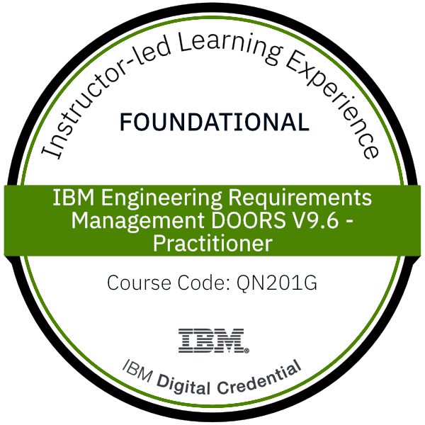 Report Studio Foundation IBM Digital Badge