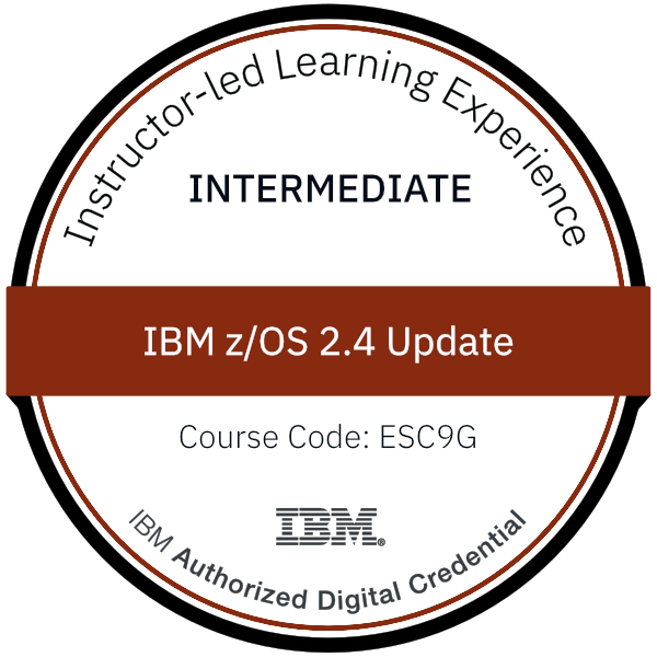 IBM z/OS 2.4 Update - Code: ESC9G