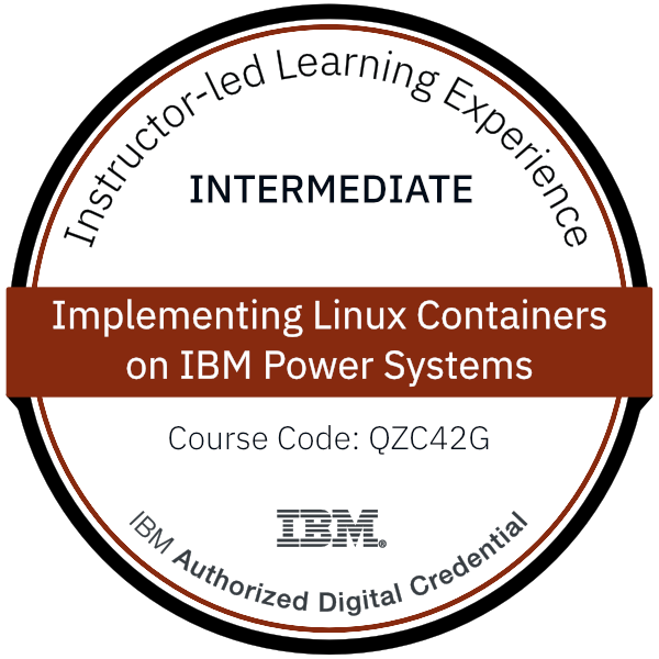 Implementing Linux Containers on IBM Power Systems - Code: QZC42G