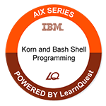 LearnQuest IBM Korn and Bash Shell Programming LearnQuest IBM Korn and Bash Shell Programming