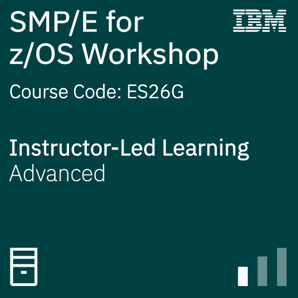 SMP/E for z/OS Workshop - Code: ES26G