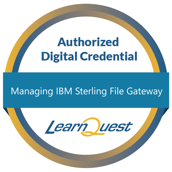 ODC6100G Managing IBM Sterling File Gateway ODC6100G Managing IBM Sterling File Gateway