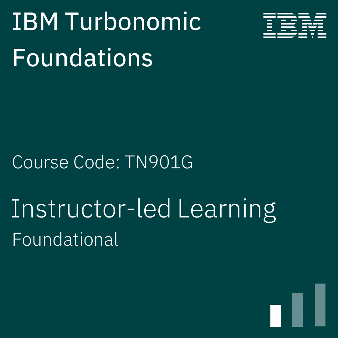 IBM Turbonomic Foundations - Code: TN901G
