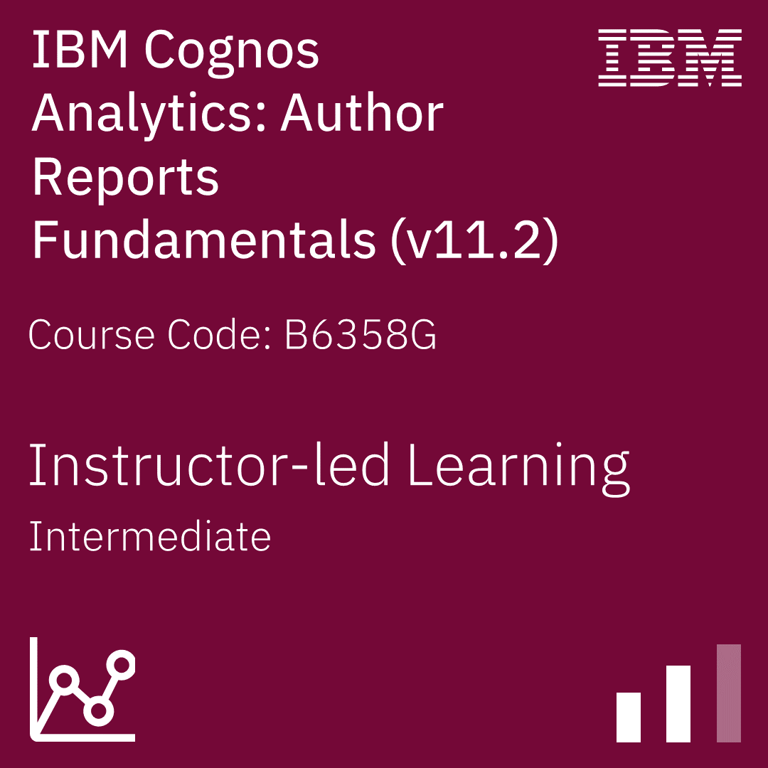 Report Studio Foundation IBM Digital Badge