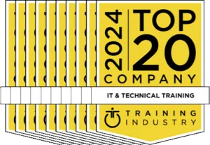Top 20 IT Training Company badges