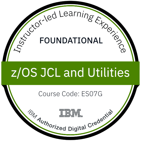 z/OS JCL and Utilities - Code: ES07G