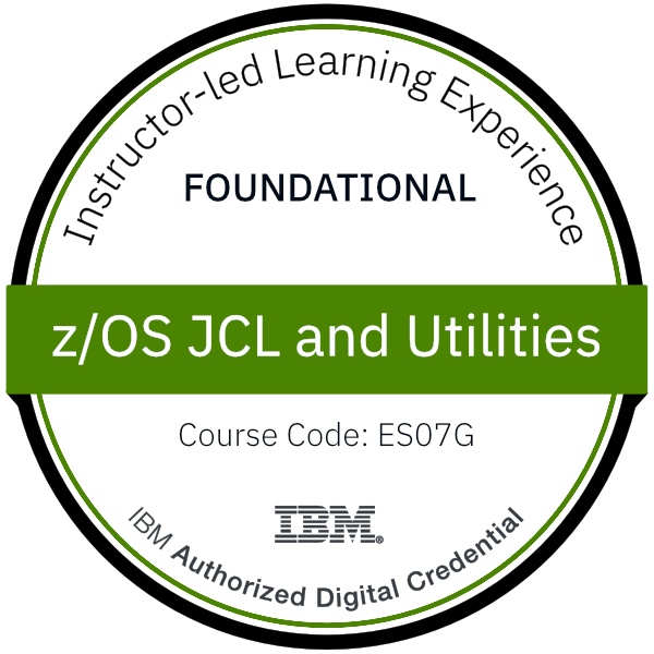 z/OS JCL and Utilities - Code: ES07G z/OS JCL and Utilities - Code: ES07G