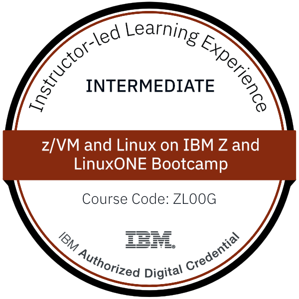 z/VM and Linux on IBM Z and LinuxONE Bootcamp - Code: ZL00G